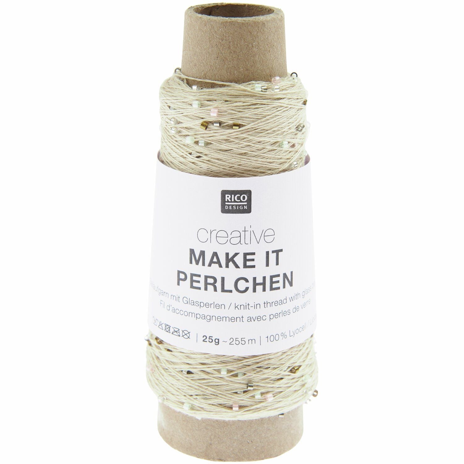 Rico Creative Make It Perlchen - Rico 007 Moonstone - The Little Yarn Store
