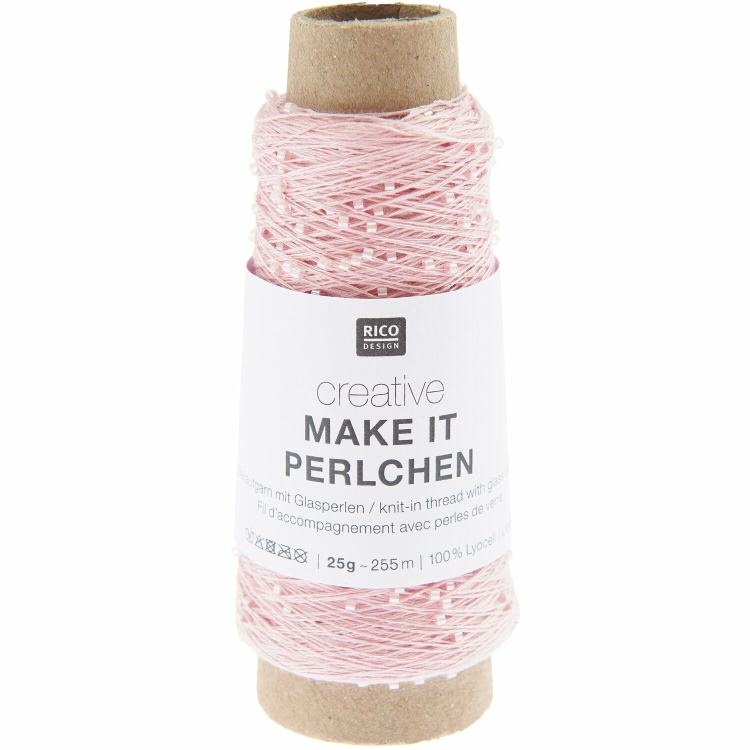 Rico Creative Make It Perlchen - Rico 002 Rose Quartz - The Little Yarn Store