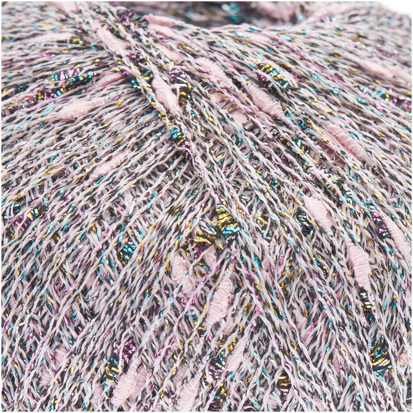 Rico Creative Make It Tweed Glitz - Rico 003 Pink - The Little Yarn Store