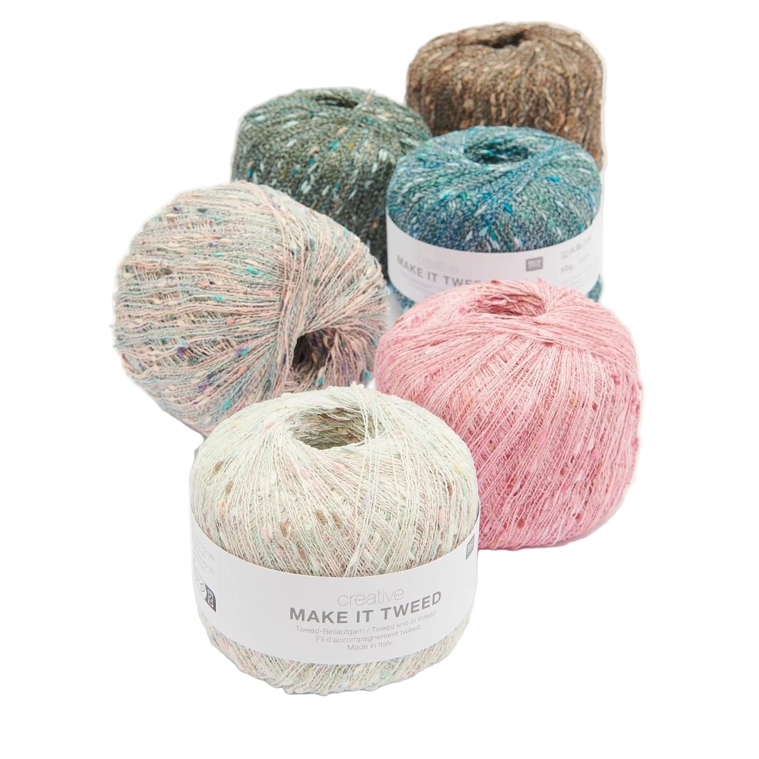 Rico Creative Make It Tweed - Rico 005 Forest - The Little Yarn Store