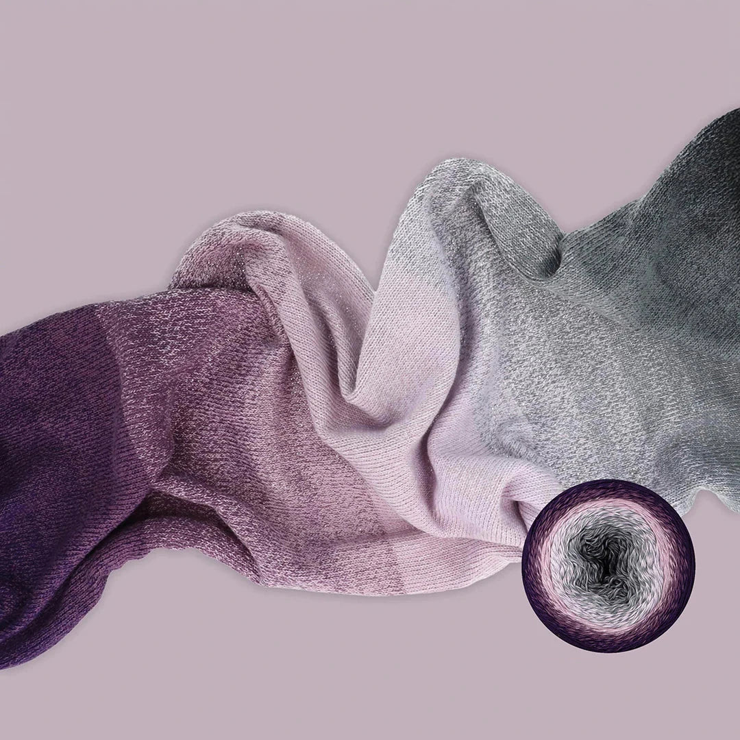 Scheepjes Cotton Whirl - Scheepjes 701 Grape Jam - The Little Yarn Store