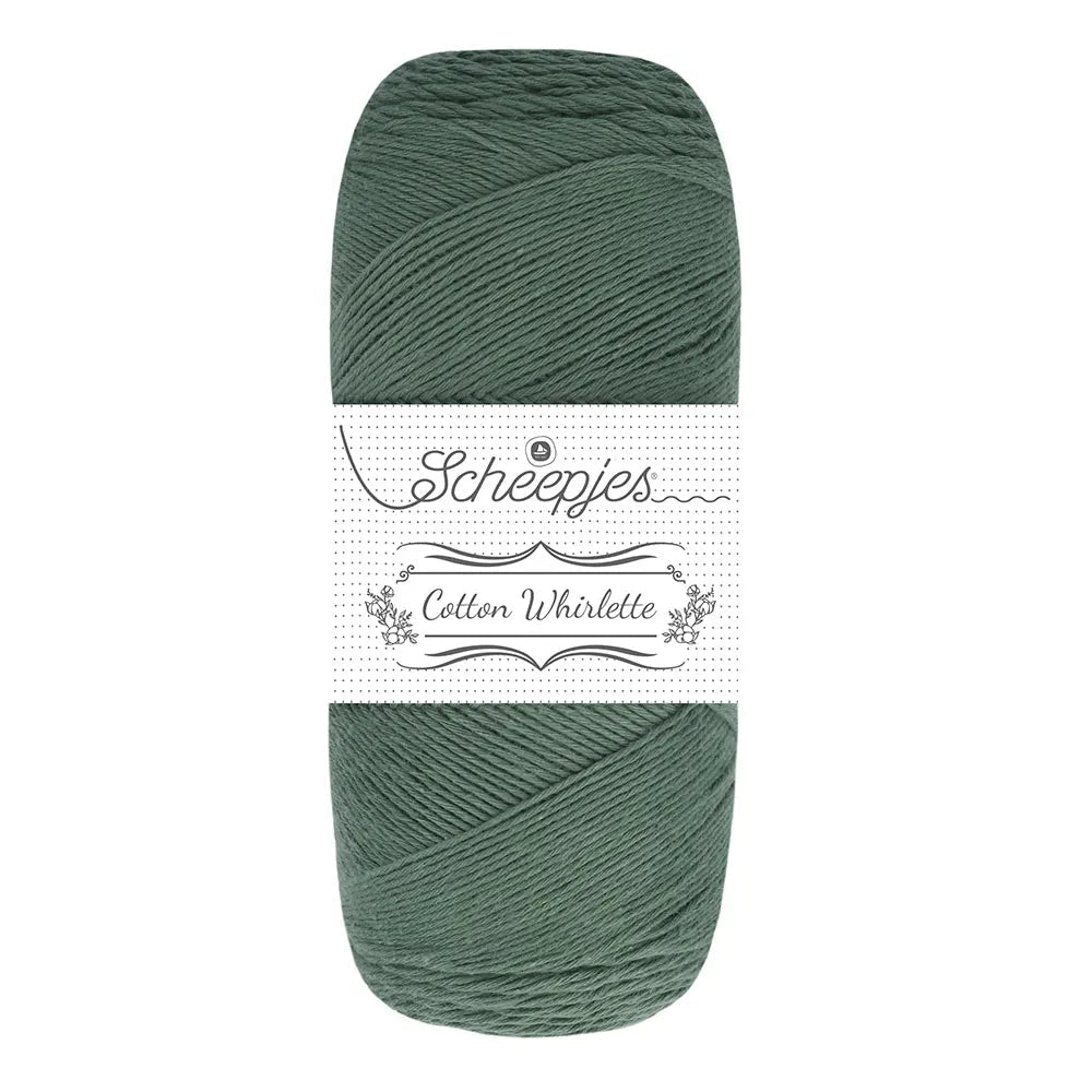 Scheepjes Cotton Whirlette - Scheepjes 805 Lettuce - The Little Yarn Store