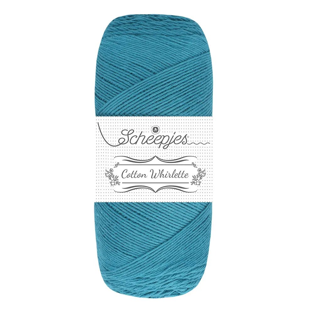 Scheepjes Cotton Whirlette - Scheepjes 808 Water - The Little Yarn Store