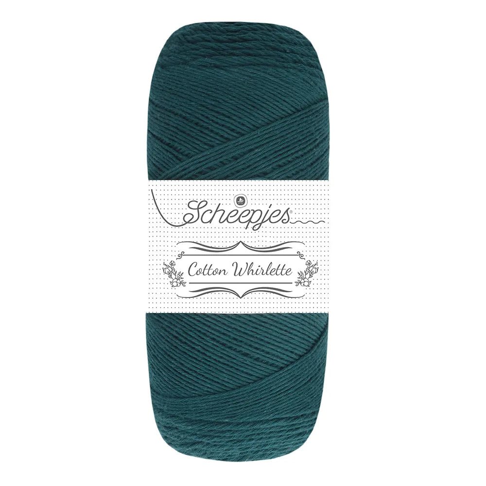Scheepjes Cotton Whirlette - Scheepjes 813 Seaweed - The Little Yarn Store