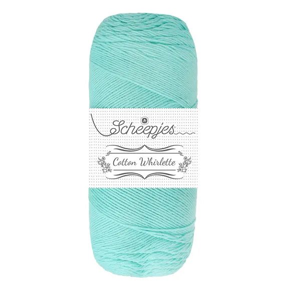Scheepjes Cotton Whirlette - Scheepjes 818 Crushed Ice - The Little Yarn Store