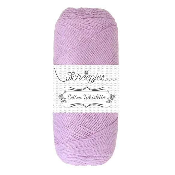 Scheepjes Cotton Whirlette - Scheepjes 825 Lavender - The Little Yarn Store