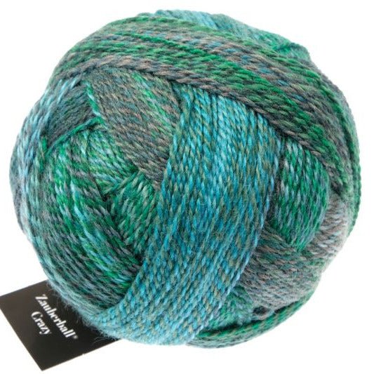 Schoppel-Wolle Zauberball Crazy - Schoppel-Wolle 2542 Cool Botanical Garden - The Little Yarn Store