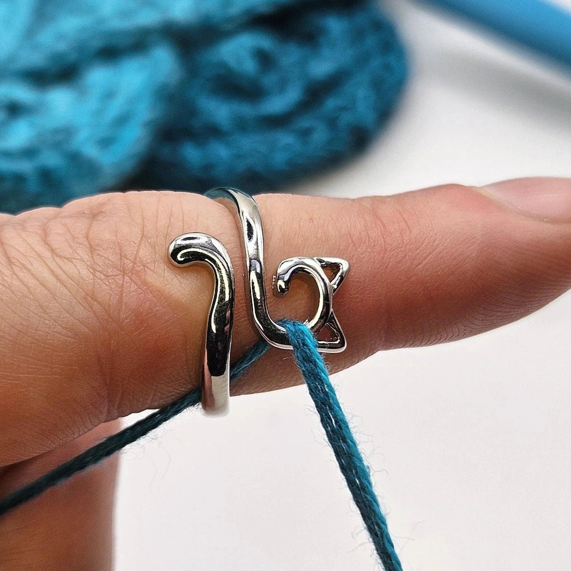 Stainless Steel Crochet Tension Rings - The Little Yarn Store Silver - The Little Yarn Store