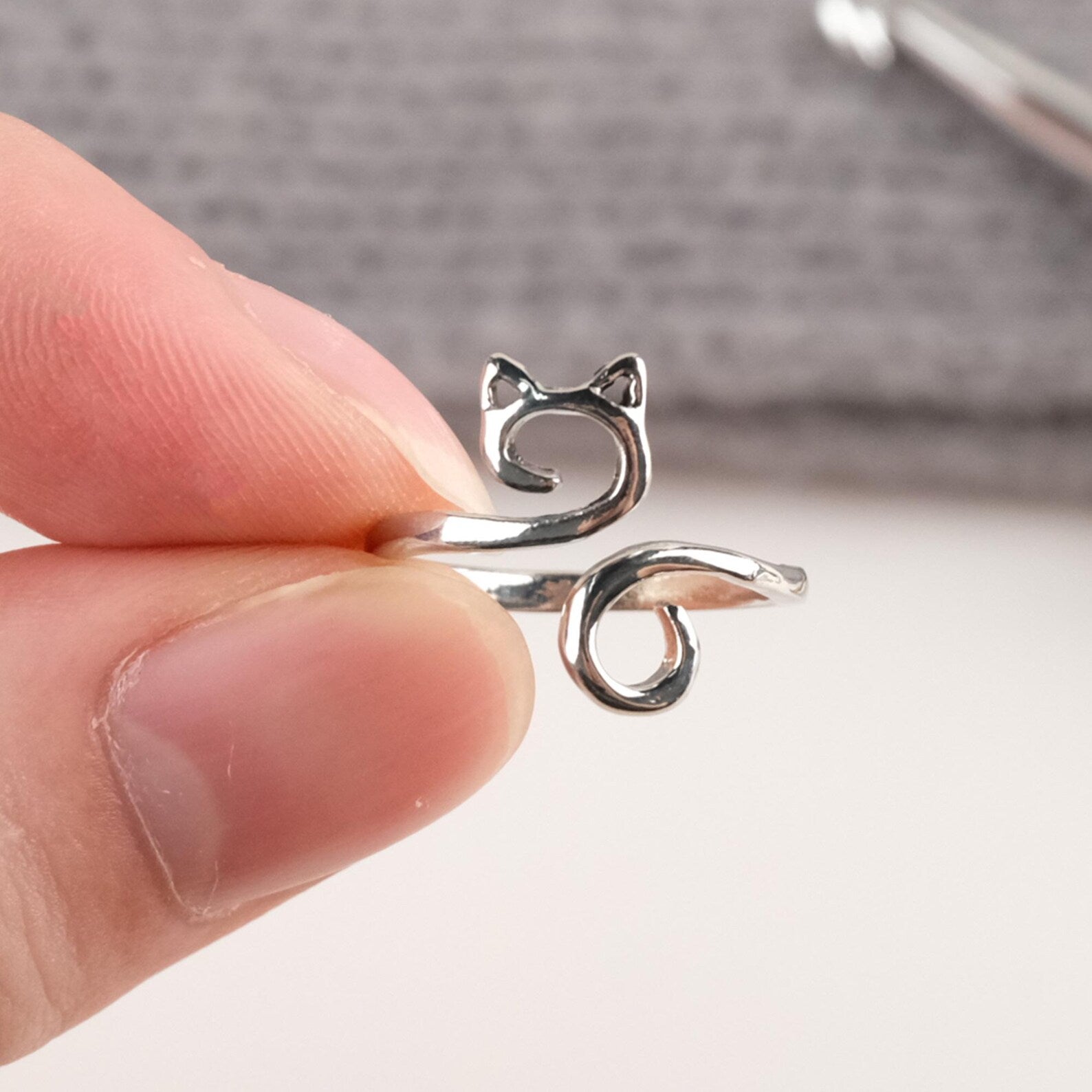 Stainless Steel Crochet Tension Rings - The Little Yarn Store Silver - The Little Yarn Store