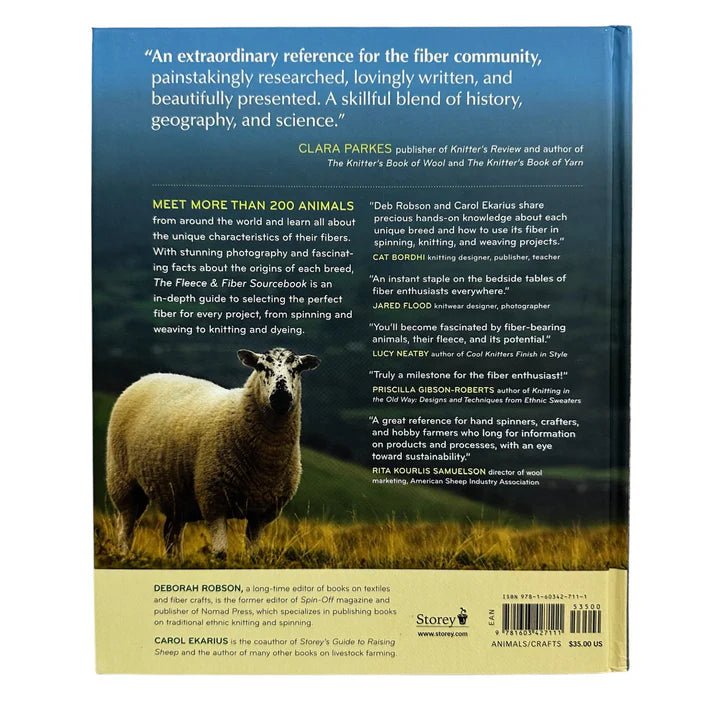 The Fleece & Fiber Sourcebook - Carol Ekarius and Deborah Robson - The Little Yarn Store