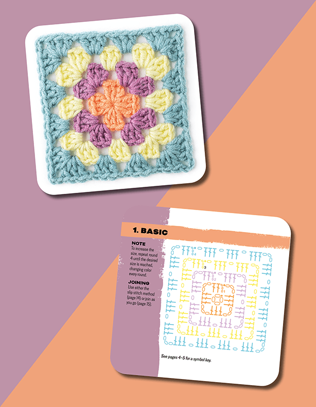 The Granny Square Card Deck - Claire Montgomerie - The Little Yarn Store