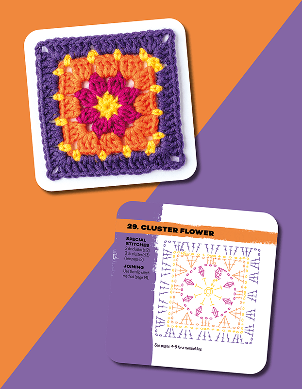The Granny Square Card Deck - Claire Montgomerie - The Little Yarn Store