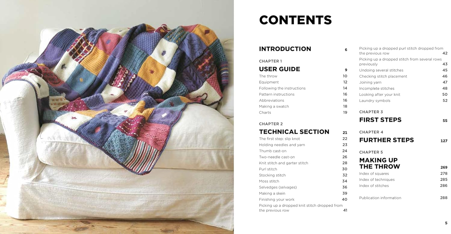 The Knitting Stitches Bible - Marabout Collectif - The Little Yarn Store