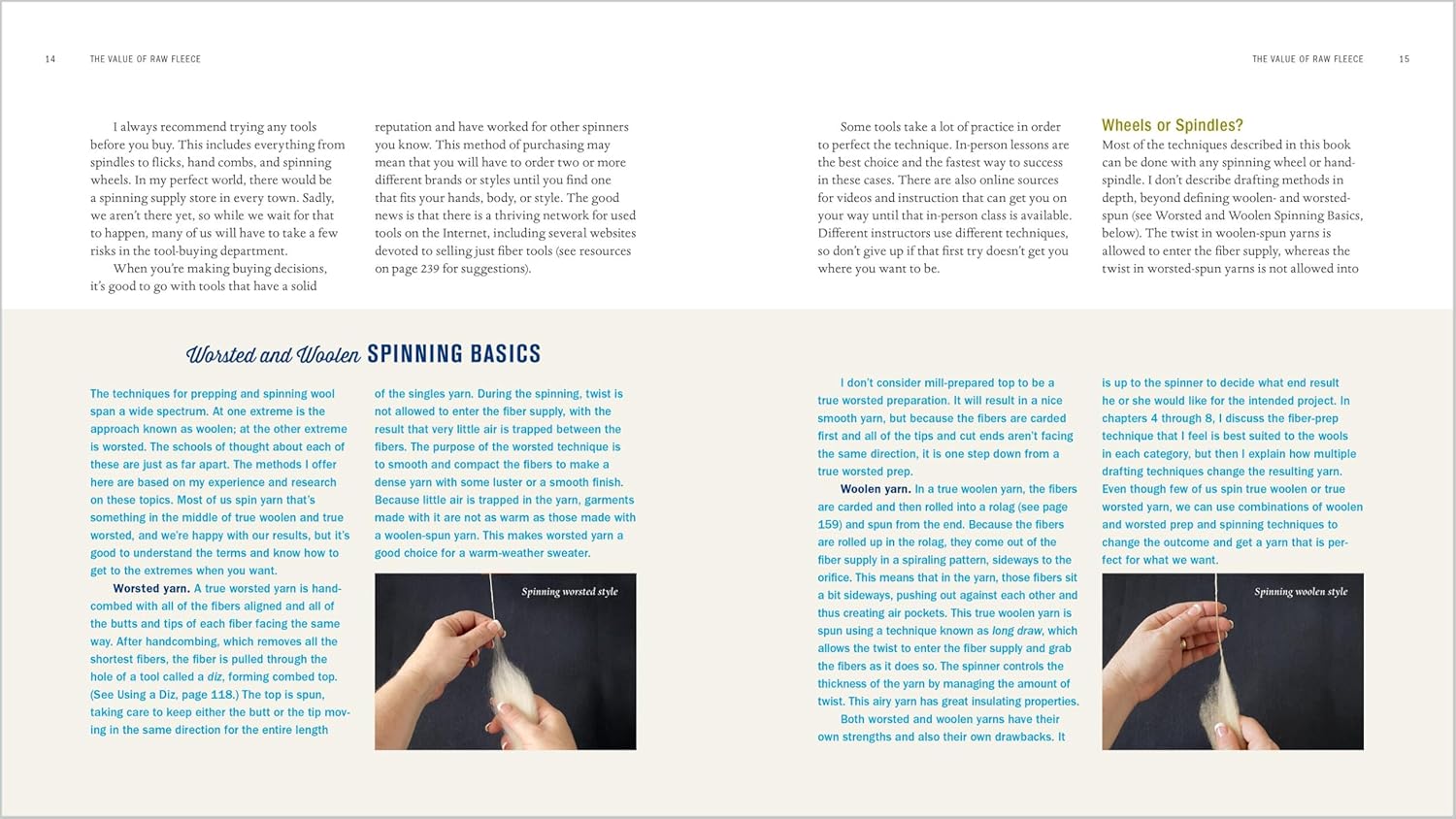 The Spinner's Book of Fleece - Beth Smith - The Little Yarn Store