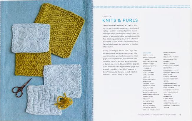 The Ultimate All-Around Stitch Dictionary - Wendy Bernard - The Little Yarn Store