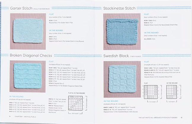 The Ultimate All-Around Stitch Dictionary - Wendy Bernard - The Little Yarn Store