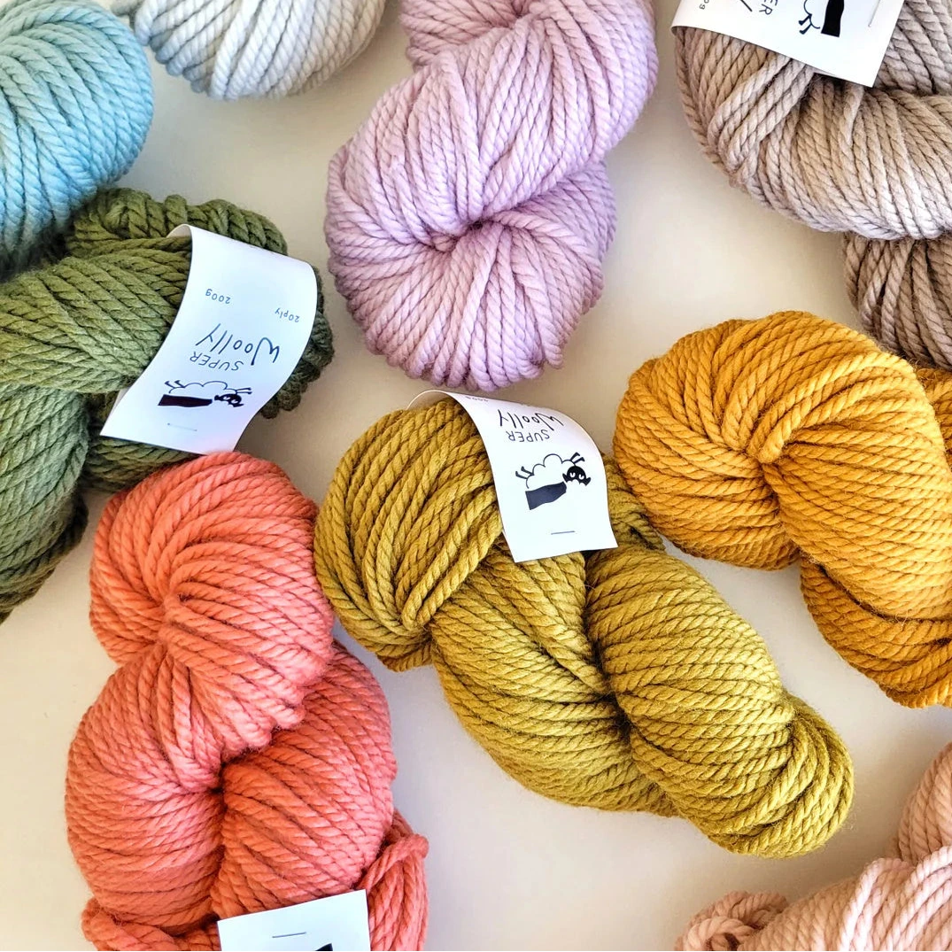 Woolly Yarn Co Super Woolly - Woolly Yarn Co 14 Ginja Ninja - The Little Yarn Store