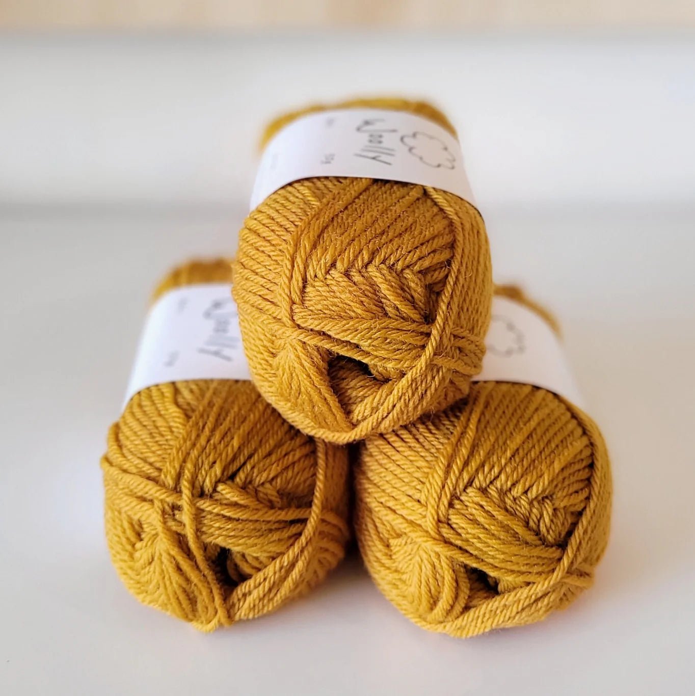Woolly Yarn Co Woolly 8-Ply - Woolly Yarn Co - 03 Oh Honey - The Little Yarn Store