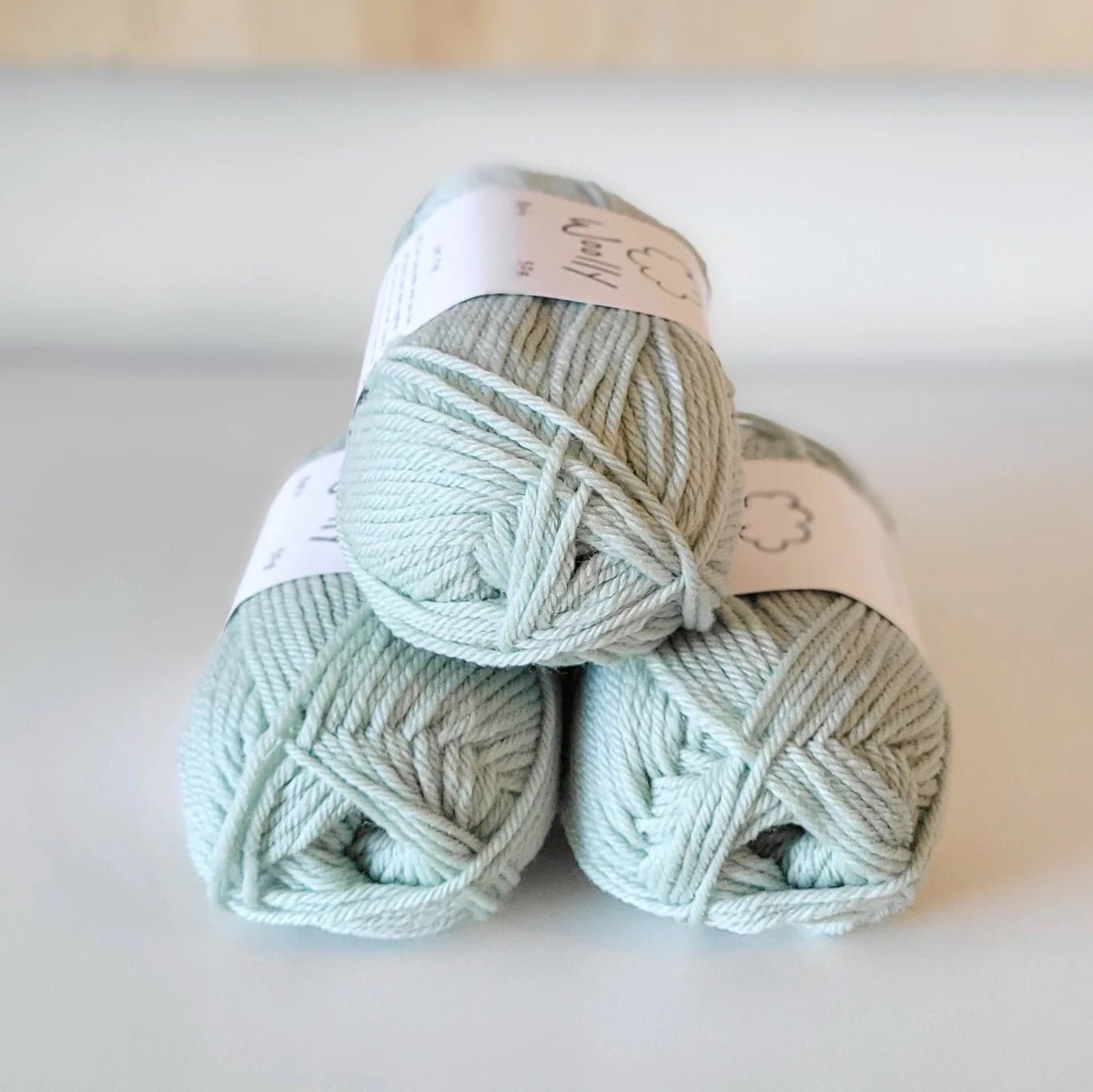 Woolly Yarn Co Woolly 8-Ply - Woolly Yarn Co - 10 Mint to Be - The Little Yarn Store