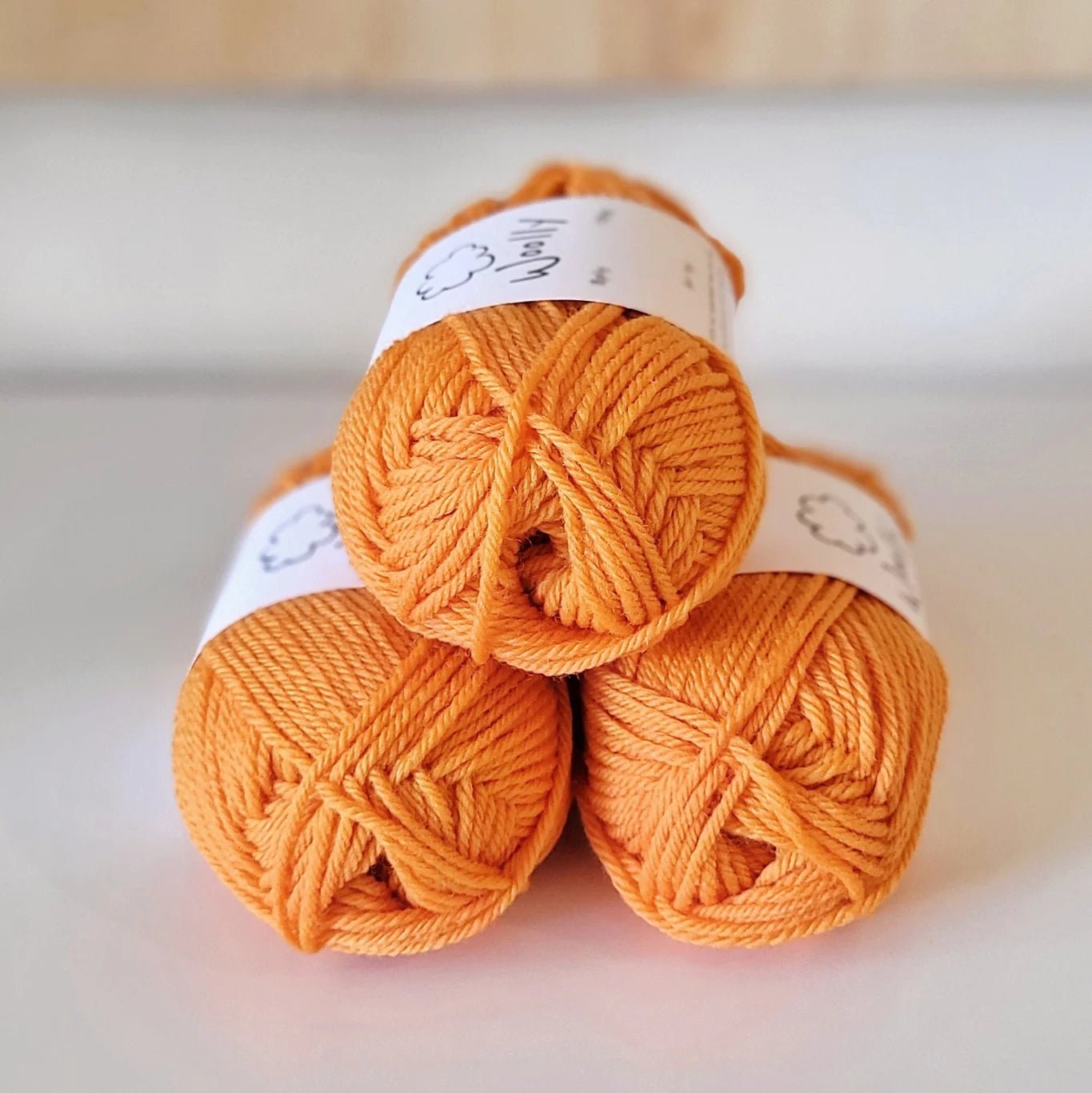 Woolly Yarn Co Woolly 8-Ply - Woolly Yarn Co - 19 Marigold - The Little Yarn Store