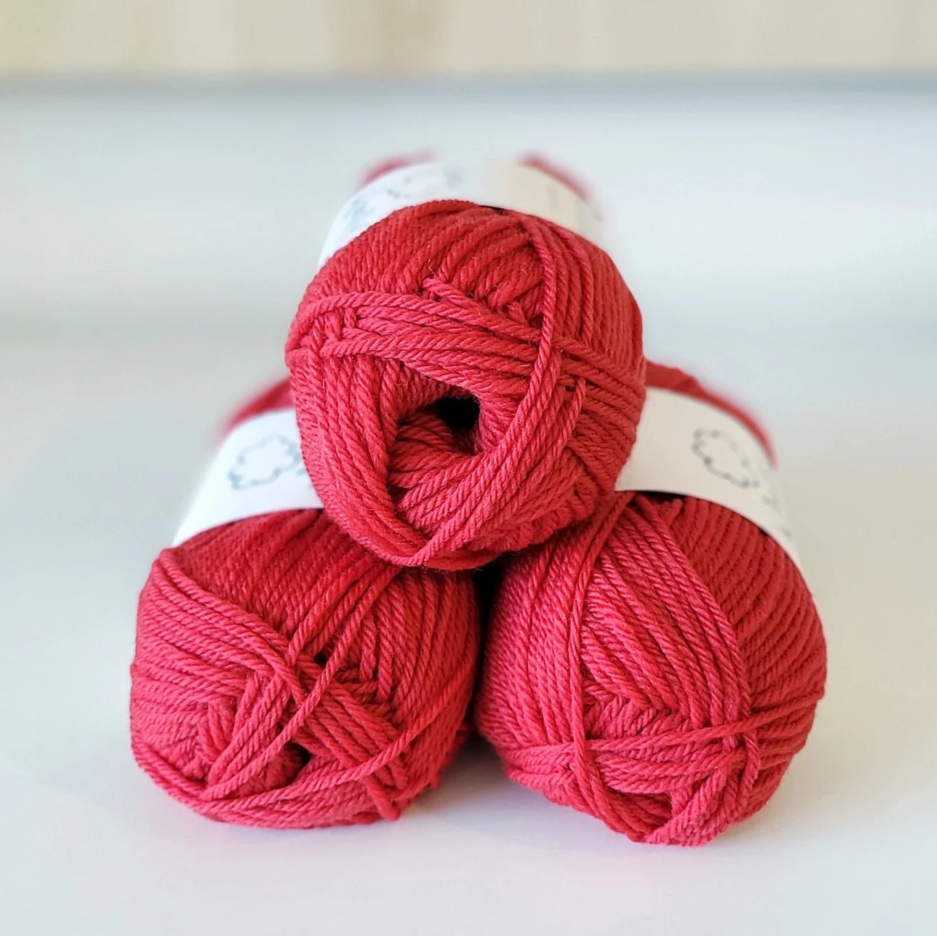 Woolly Yarn Co Woolly 8-Ply - Woolly Yarn Co - 21 Poppy - The Little Yarn Store