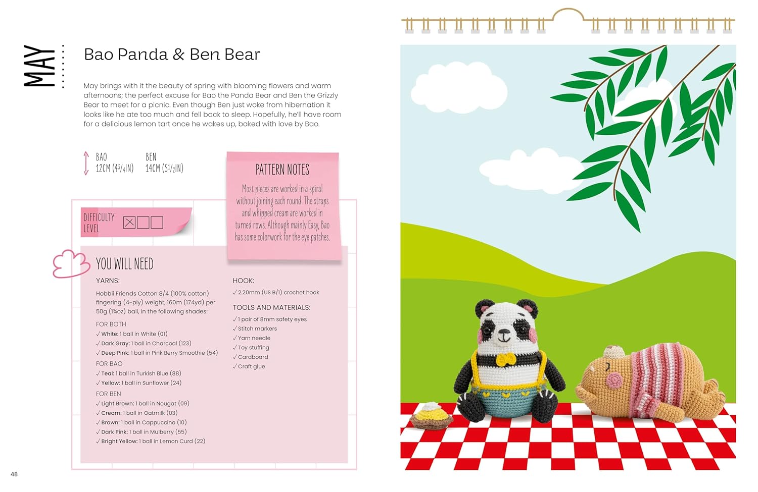 Year of Amigurumi Friends - Andreia Ferreira - The Little Yarn Store