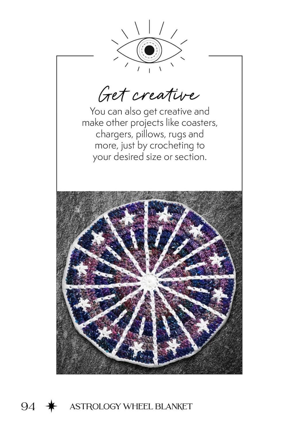 Zodiac Mosaic Crochet: A Celestial Guide to Overlay Colourwork - Alexis Sixel - The Little Yarn Store