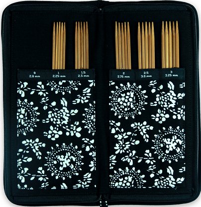 ChiaoGoo Bamboo Double-Pointed Needle Sock Set - ChiaoGoo - The Little Yarn Store