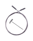 ChiaoGoo SWIV360 Silver Cables - ChiaoGoo 5 cm - The Little Yarn Store
