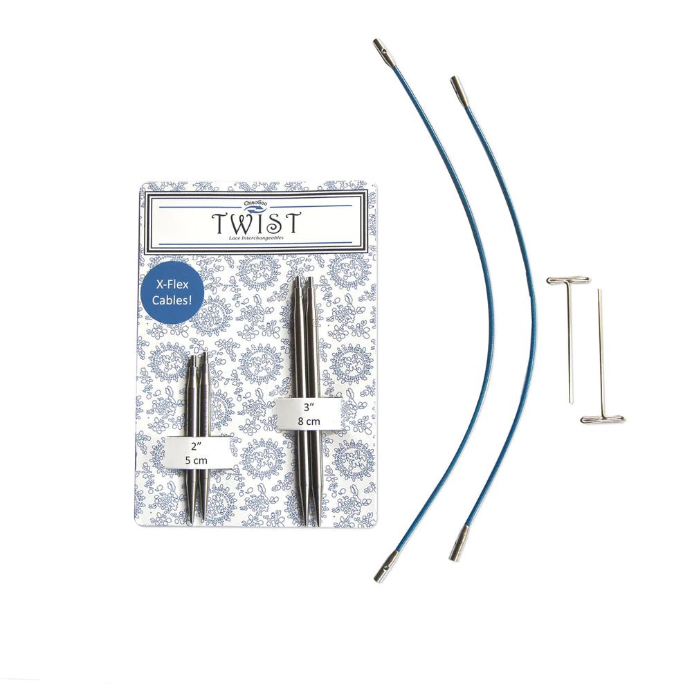 ChiaoGoo TWIST Shorties Combo Pack - ChiaoGoo 3.5 mm - The Little Yarn Store