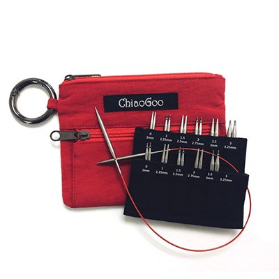 ChiaoGoo TWIST Shorties Interchangeable Sets - ChiaoGoo 2" (5 cm) and 3" (8 cm) - The Little Yarn Store
