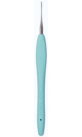 Clover Amour Crochet Hook - Clover 0.9 mm - The Little Yarn Store