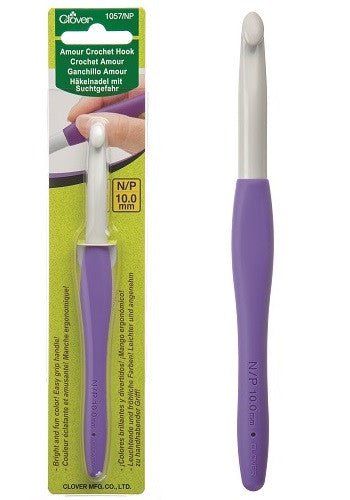 Clover Amour Crochet Hook - Clover 10.0 mm - The Little Yarn Store