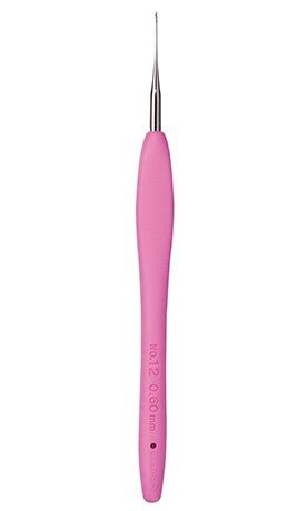 Clover Amour Crochet Hook - Clover 0.6 mm - The Little Yarn Store