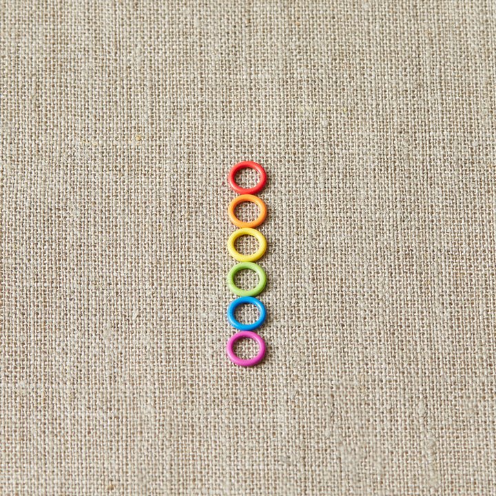 Cocoknits Colourful Ring Stitch Markers - Cocoknits Small - The Little Yarn Store