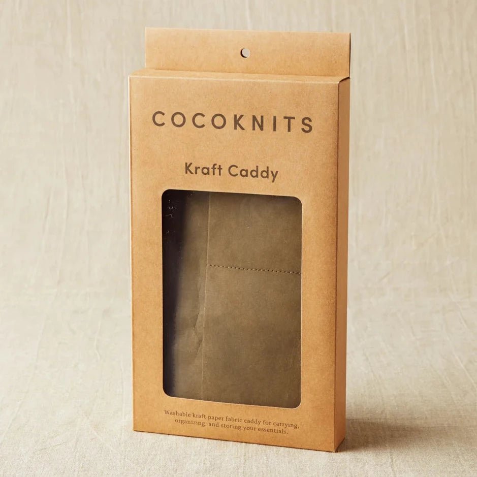 Cocoknits Kraft Caddy - Cocoknits Olive - The Little Yarn Store