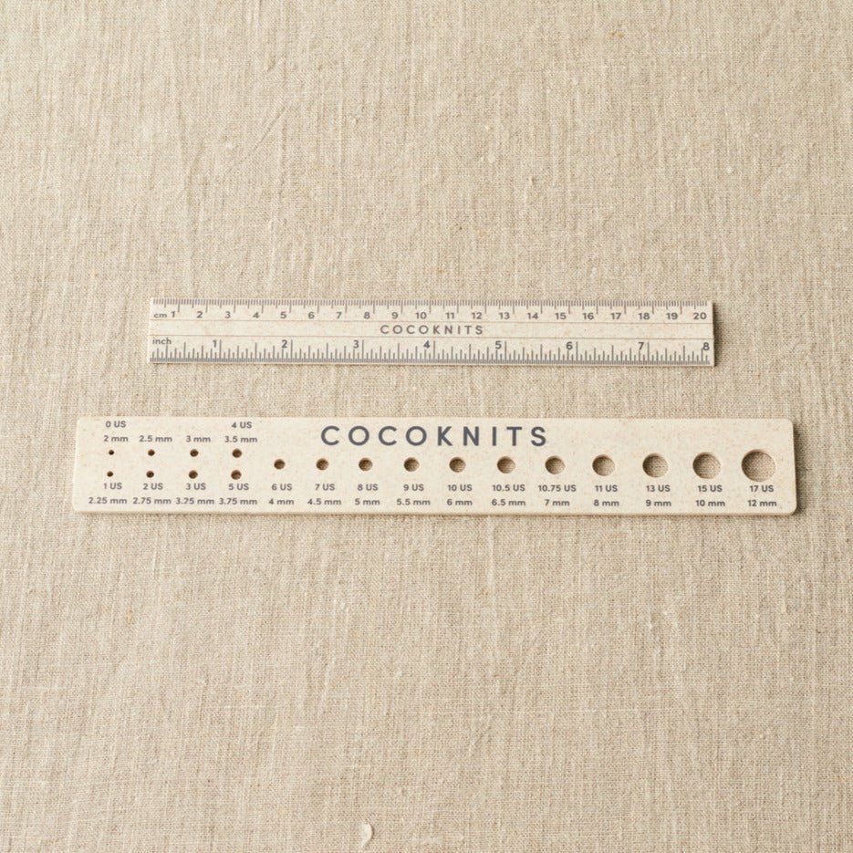 Cocoknits Ruler and Gauge Set - Cocoknits - The Little Yarn Store