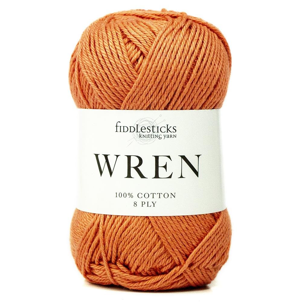 Fiddlesticks Wren - Fiddlesticks 017 Mandarin - The Little Yarn Store