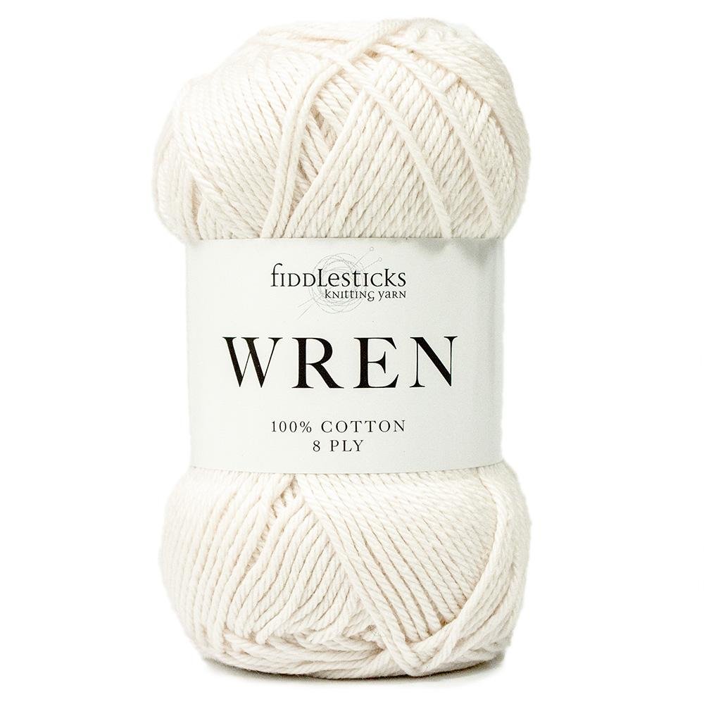 Fiddlesticks Wren - Fiddlesticks 003 Ivory - The Little Yarn Store