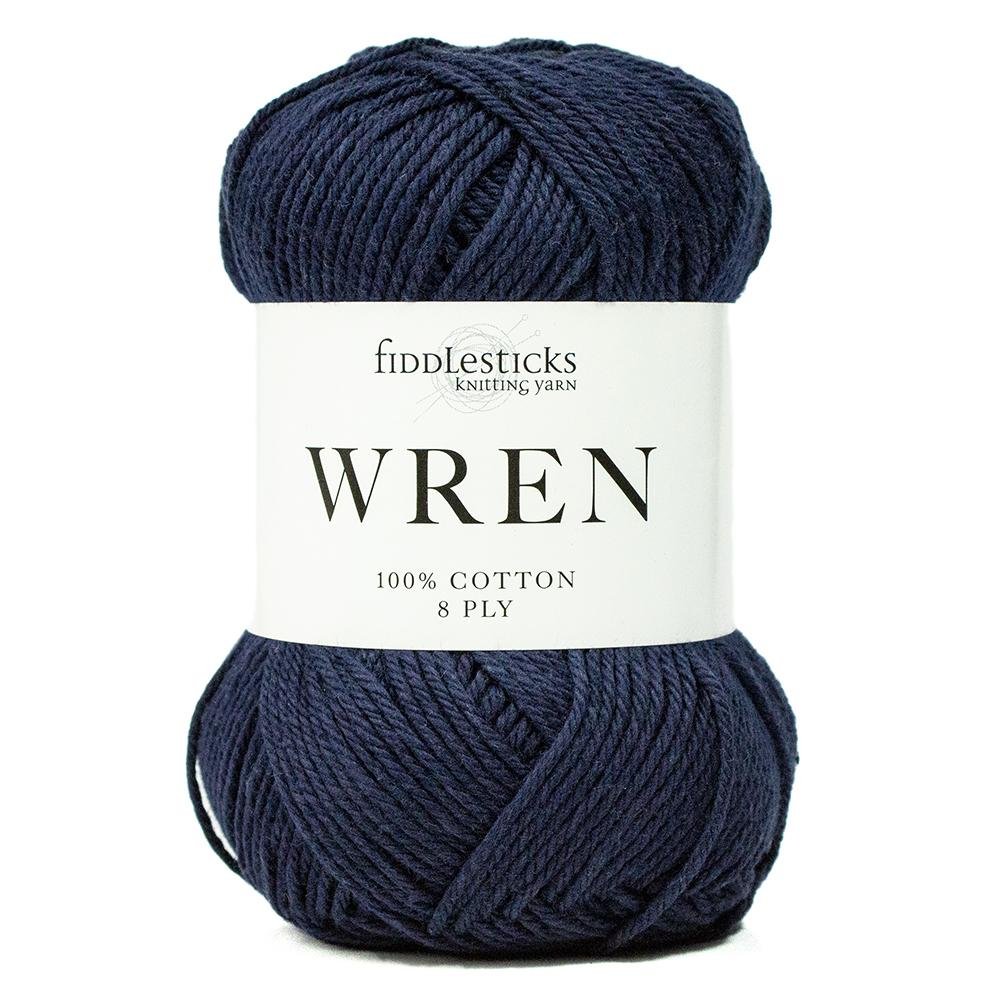 Fiddlesticks Wren - Fiddlesticks 027 Navy - The Little Yarn Store