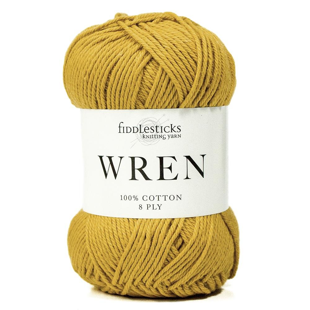 Fiddlesticks Wren - Fiddlesticks 007 Mustard - The Little Yarn Store