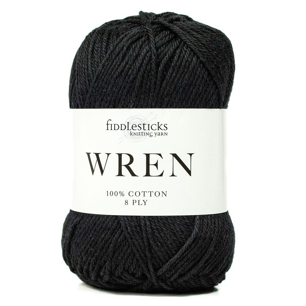 Fiddlesticks Wren - Fiddlesticks 001 Black - The Little Yarn Store