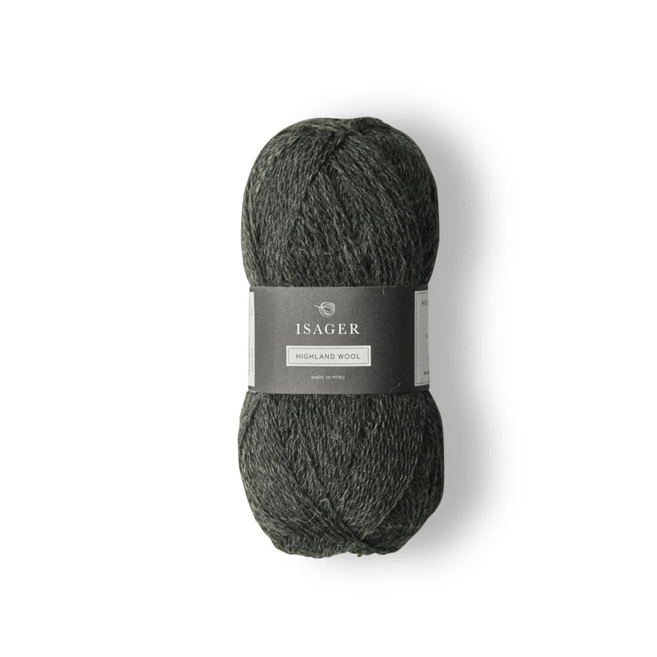 Isager Highland - Isager Charcoal - The Little Yarn Store
