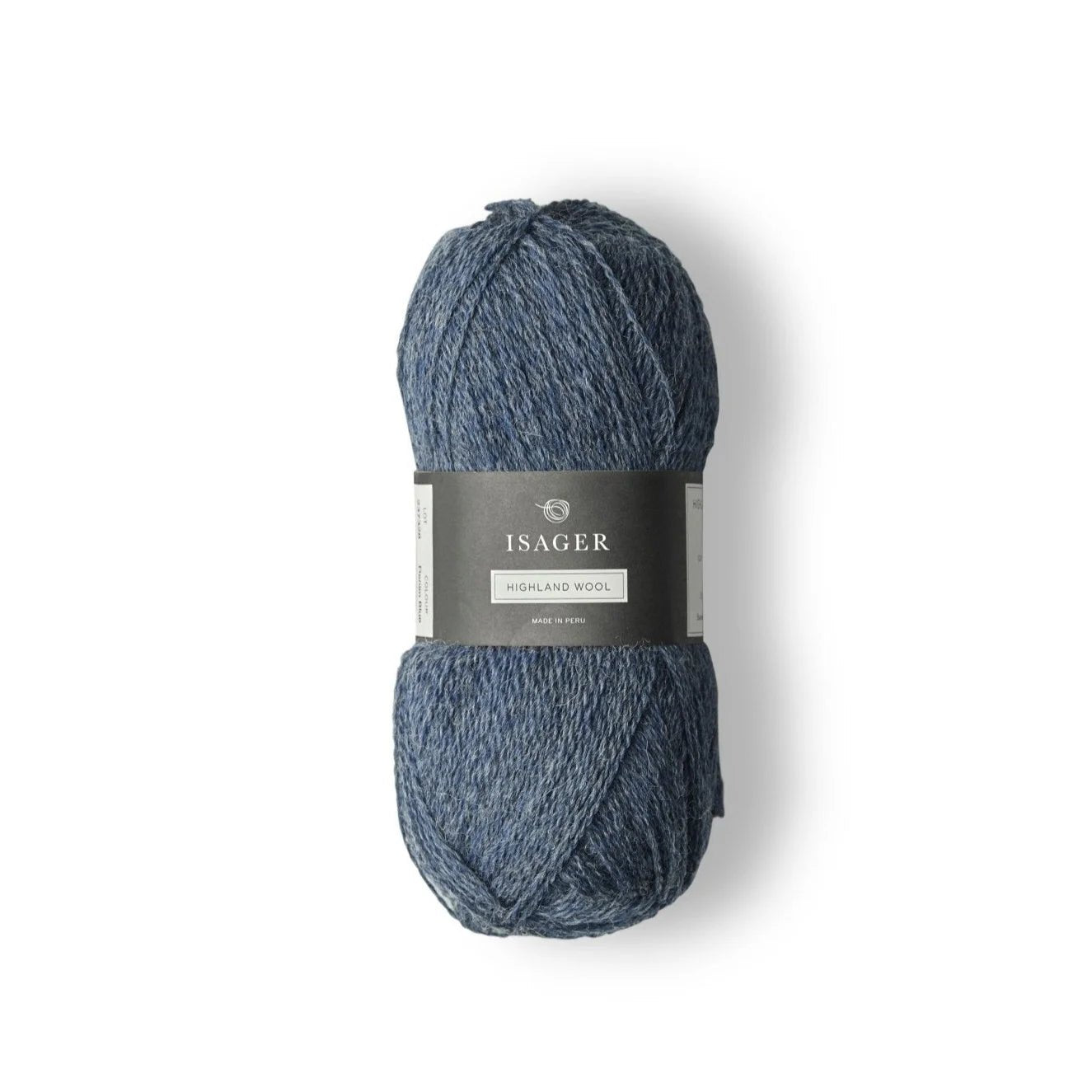 Isager Highland - Isager Denim Blue - The Little Yarn Store
