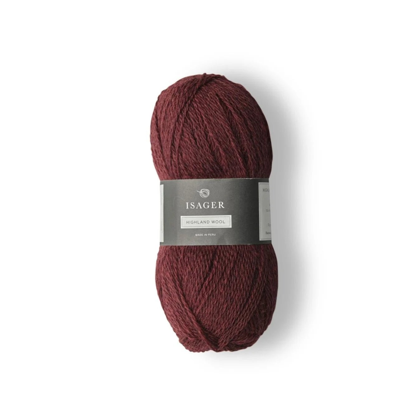 Isager Highland - Isager Wine - The Little Yarn Store
