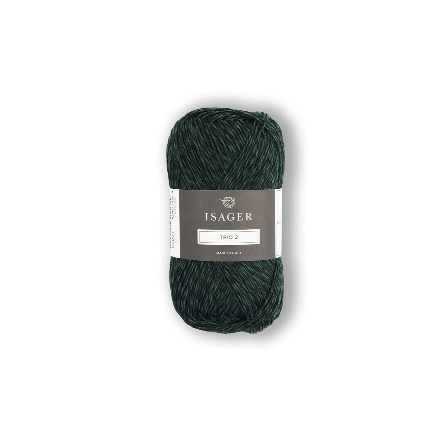 Isager Trio 2 - Isager Bottle Green - The Little Yarn Store