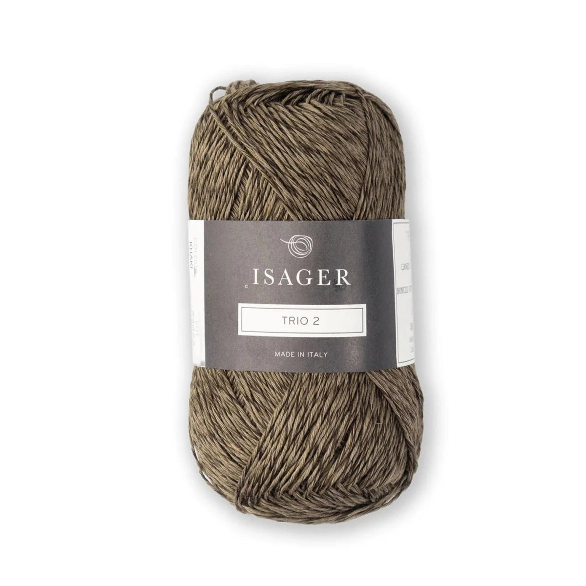 Isager Trio 2 - Isager Khaki - The Little Yarn Store