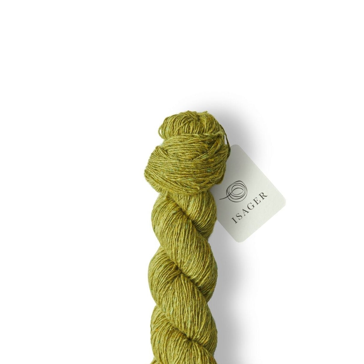 Isager Tweed - Isager Lime - The Little Yarn Store