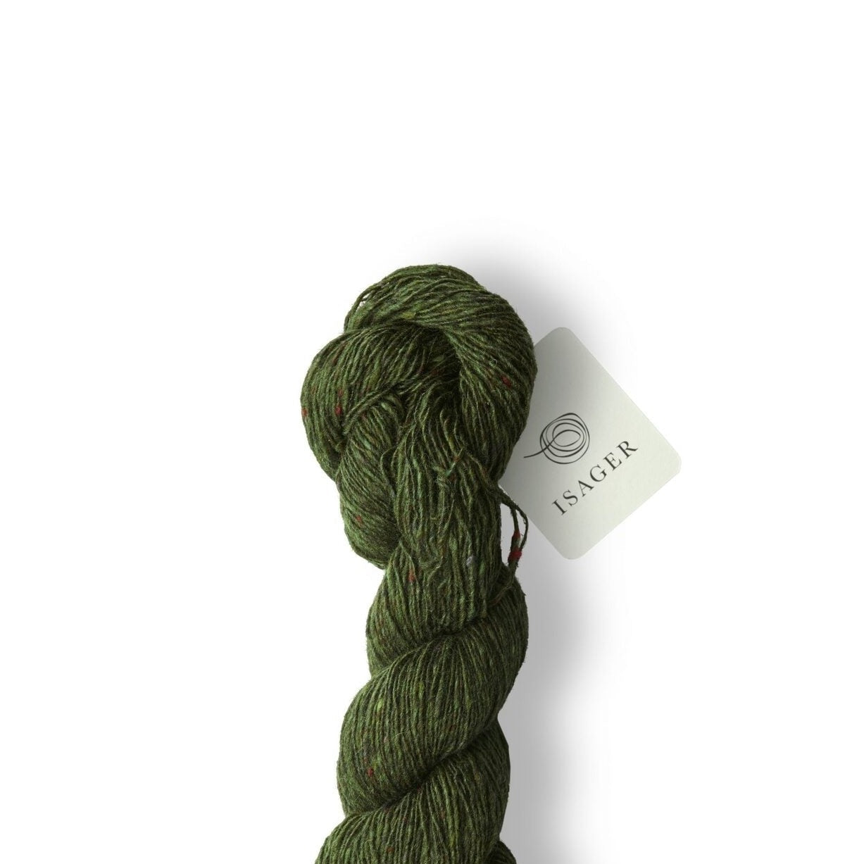 Isager Tweed - Isager Bottle Green - The Little Yarn Store