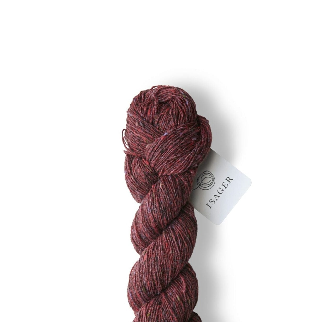 Isager Tweed - Isager Wine - The Little Yarn Store